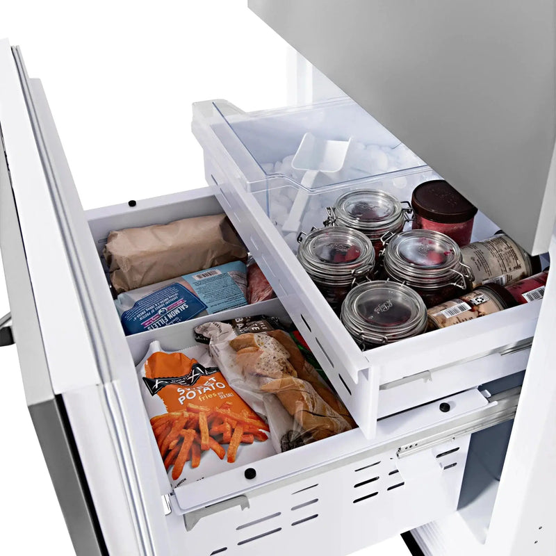 ZLINE 30" 16.1 cu. ft. Panel Ready Built-In 2-Door Bottom Freezer Refrigerator with Internal Water and Ice Dispenser RBIV-30 by Farmhouse Kitchen and Bath