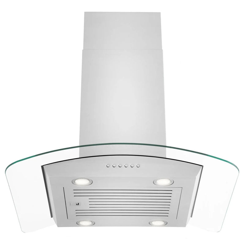 ZLINE 30" Alpine Island Range Hood Stainless Steel, ALP70IS-30 by Farmhouse Kitchen and Bath