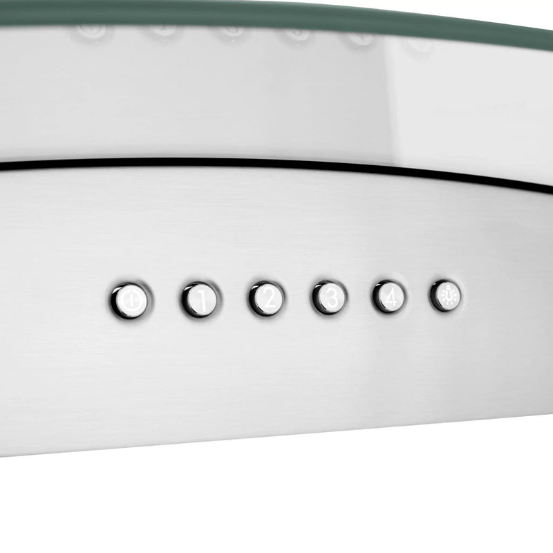 ZLINE 30" Alpine Island Range Hood Stainless Steel, ALP70IS-30 by Farmhouse Kitchen and Bath
