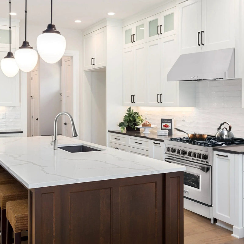 ZLINE 30" Alpine Series Undercabinet Range Hood, Stainless, ALP10UC-30 by Farmhouse Kitchen and Bath