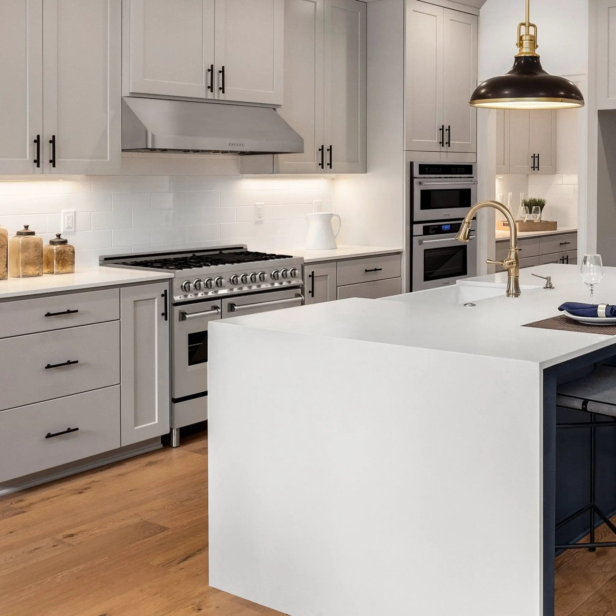 ZLINE 30" Alpine Series Undercabinet Range Hood, Stainless, ALP10UC-30 by Farmhouse Kitchen and Bath