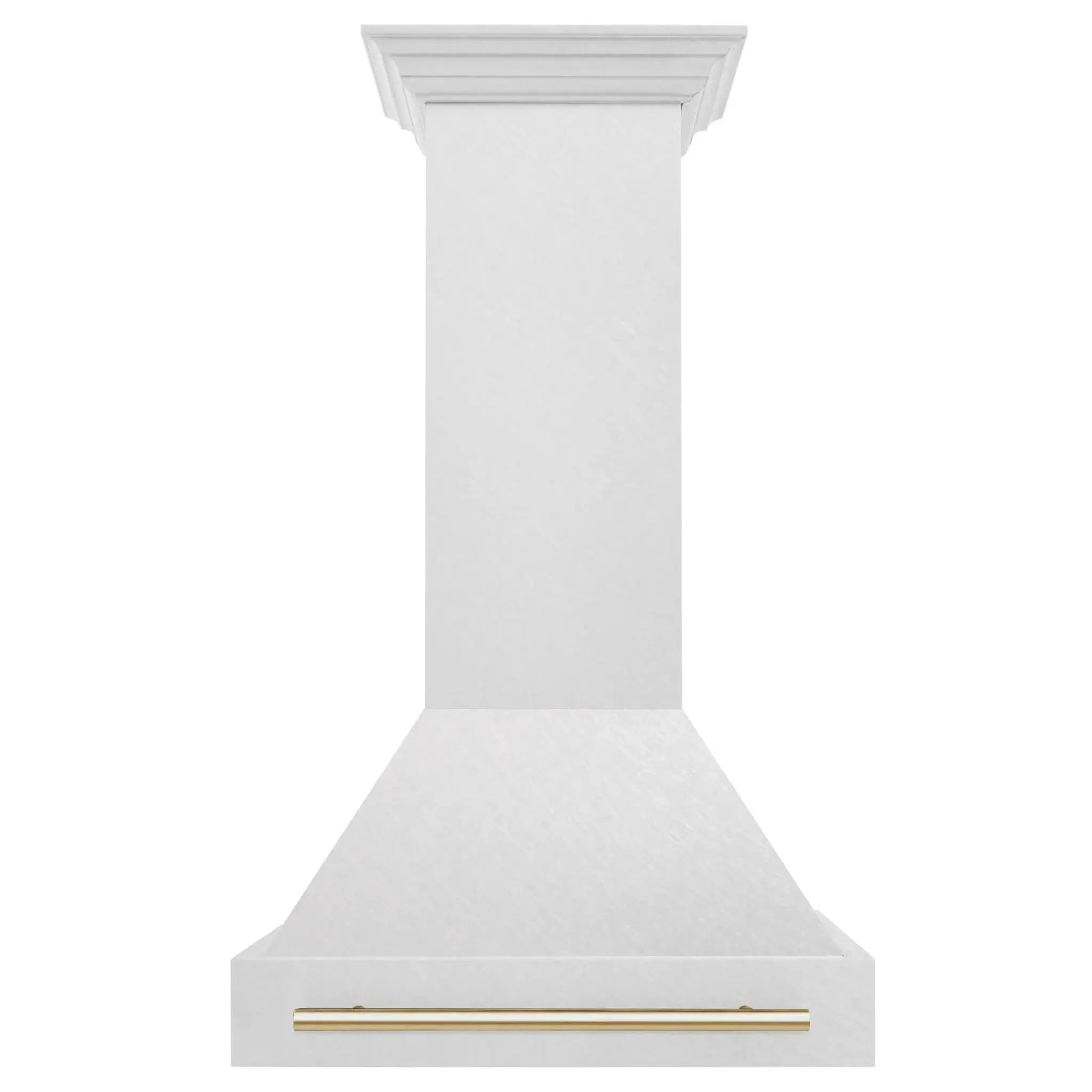 ZLINE 30" Autograph DuraSnow Stainless Steel Hood 8654SNZ-30-G by Farmhouse Kitchen and Bath