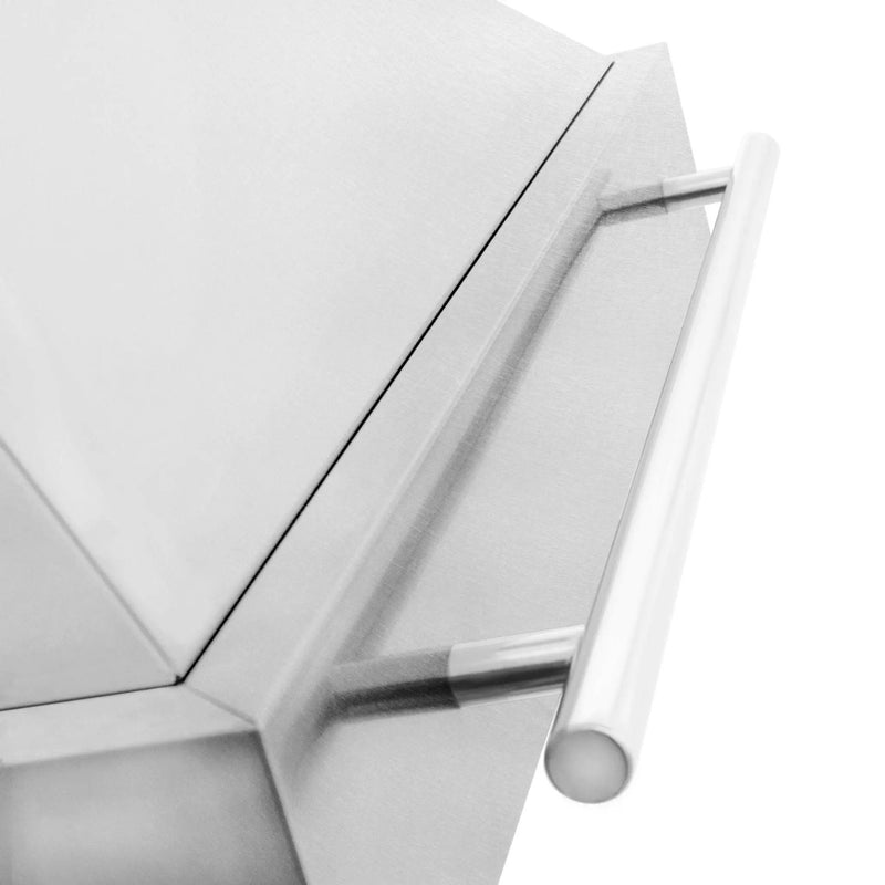 ZLINE 30" Autograph DuraSnow Stainless Steel Wall Range Hood 8654SNX-30 by Farmhouse Kitchen and Bath
