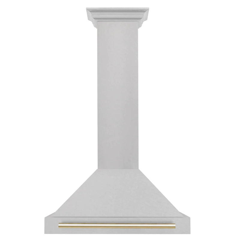 ZLINE 30" Autograph Stainless Wall Range Hood KB4SNZ-30-G by Farmhouse Kitchen and Bath