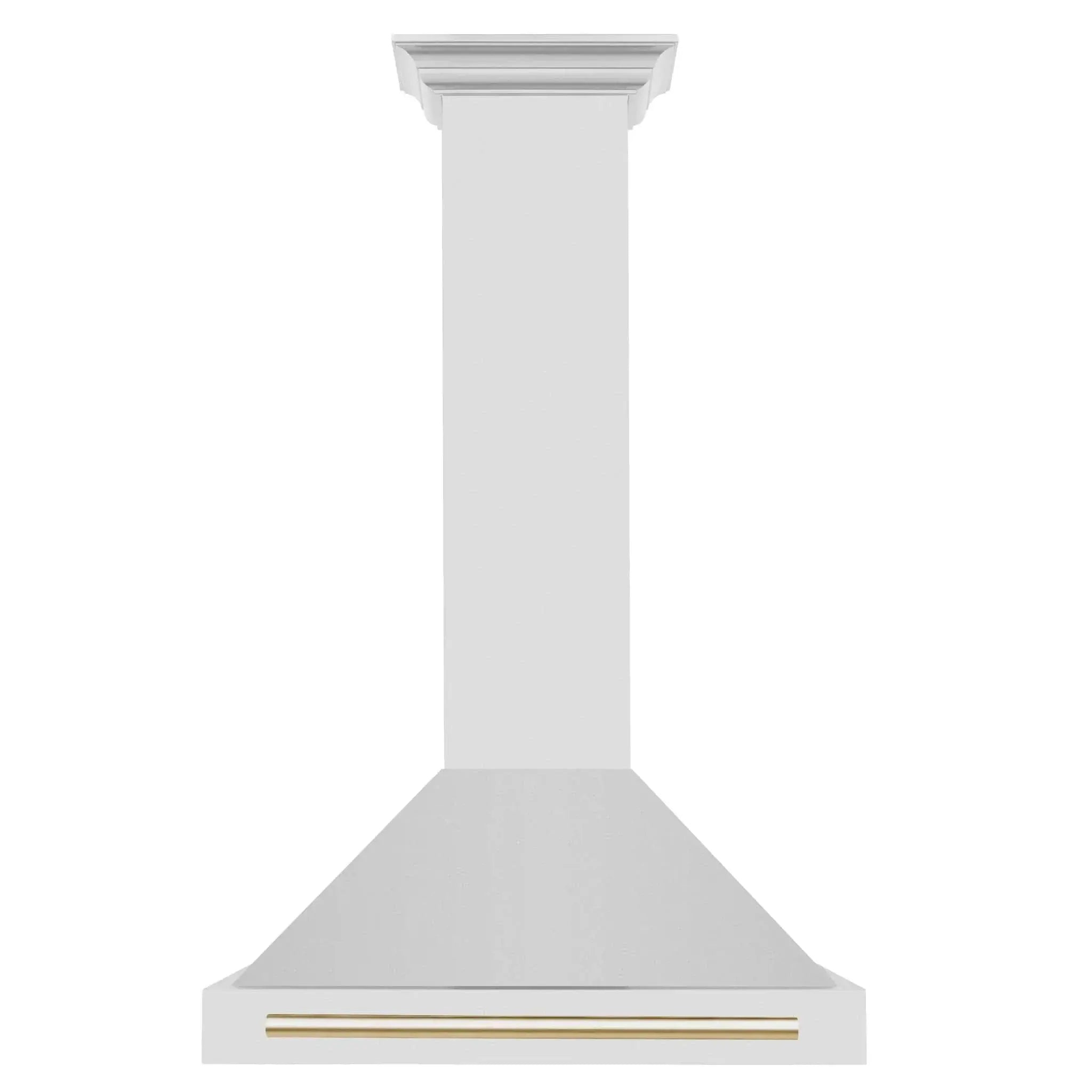 ZLINE 30" Autograph Stainless Wall Range Hood KB4STZ-30-G by Farmhouse Kitchen and Bath