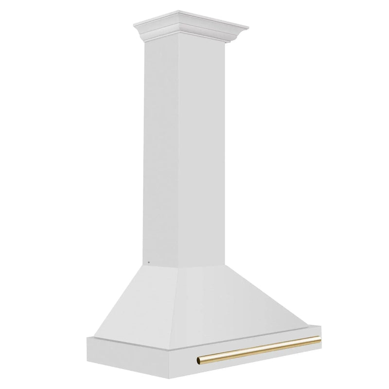 ZLINE 30" Autograph Stainless Wall Range Hood KB4STZ-30-G by Farmhouse Kitchen and Bath