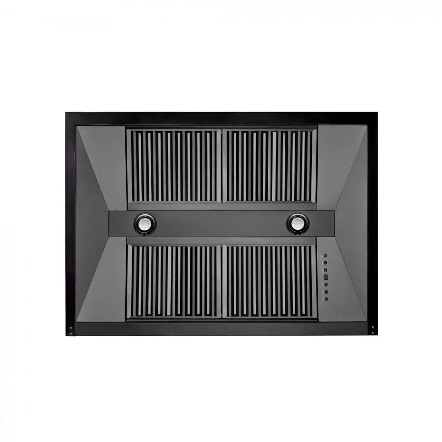 ZLINE 30" Black Stainless Steel Wall Mount Range Hood, BS655N-30 by Farmhouse Kitchen and Bath