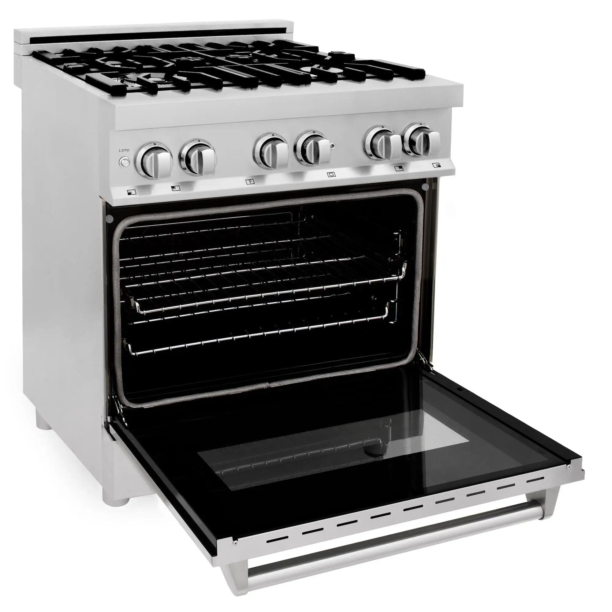 ZLINE 30" Bundle Range RA30 & Wall Range Hood KB-30, 2KP-RARH30 by Farmhouse Kitchen and Bath