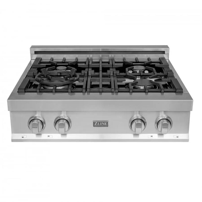 ZLINE 30" Ceramic Rangetop with 4 Gas Burners, RT30 by Farmhouse Kitchen and Bath