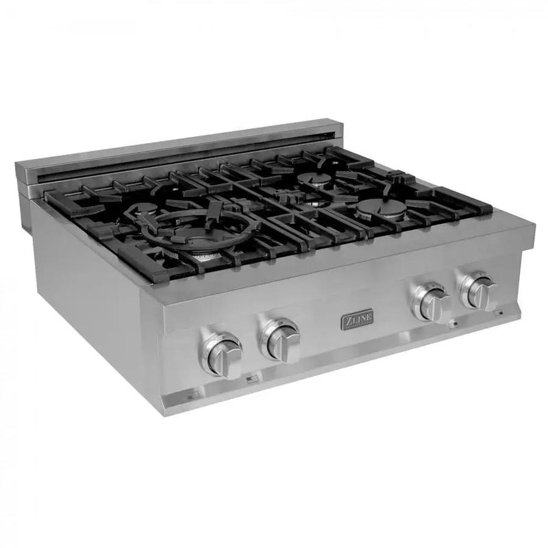 ZLINE 30" Ceramic Rangetop with 4 Gas Burners, RT30 by Farmhouse Kitchen and Bath