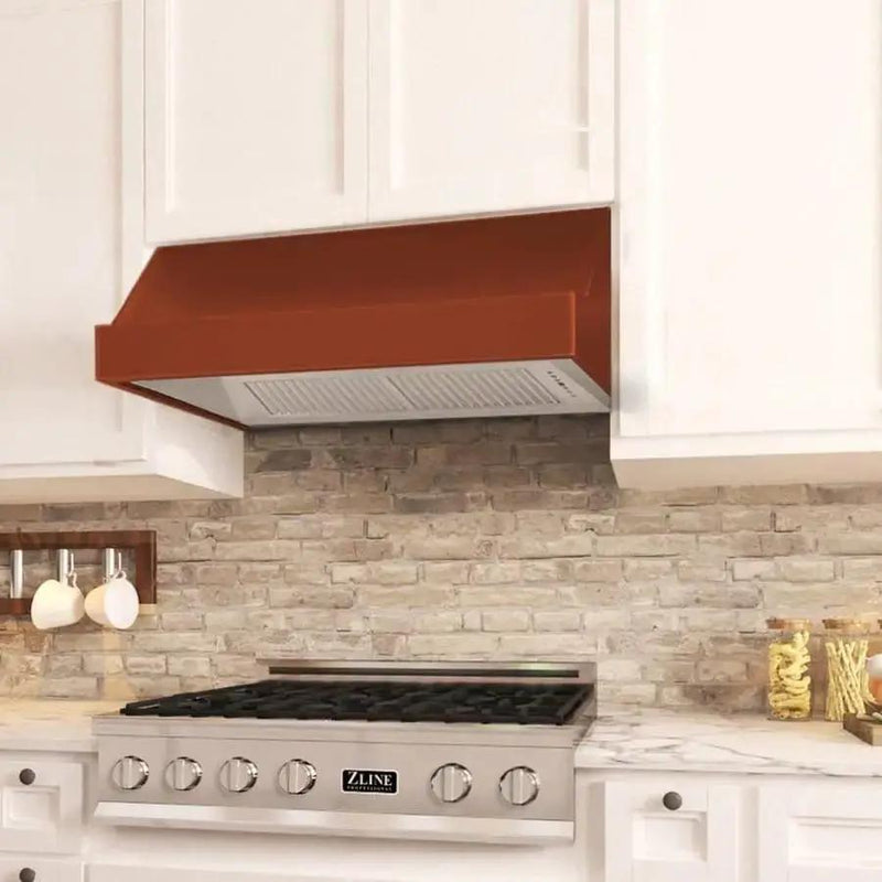 ZLINE 30" Copper Under Cabinet Range Hood 8685C-30 by Farmhouse Kitchen and Bath