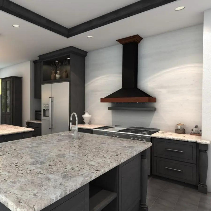 ZLINE 30" Copper Wall Mount Range Hood, KB2-BCXXX-30 by Farmhouse Kitchen and Bath