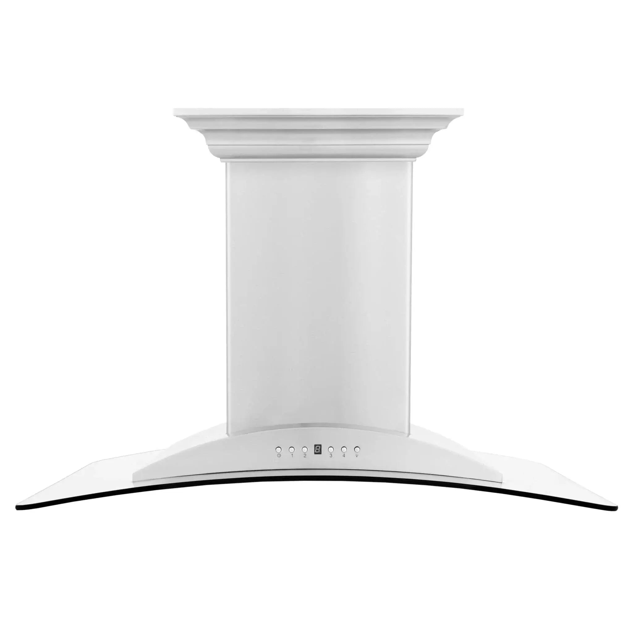 ZLINE 30" CrownSound‚ Ducted Vent Island Mount Range Hood in Stainless Steel with Built-in Bluetooth Speakers, GL9iCRN-BT-30 by Farmhouse Kitchen and Bath