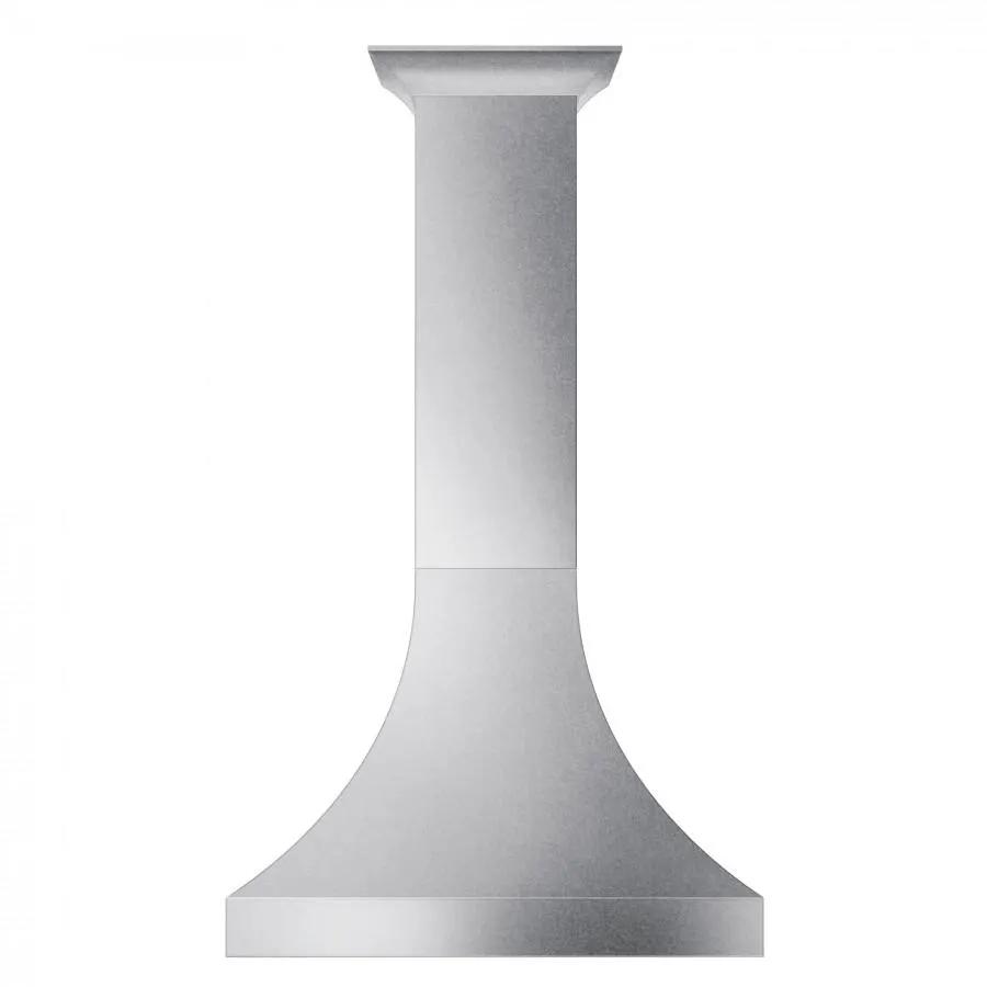 ZLINE 30" Designer Snow Stainless Finish Wall Range Hood, 8632S-30 by Farmhouse Kitchen and Bath