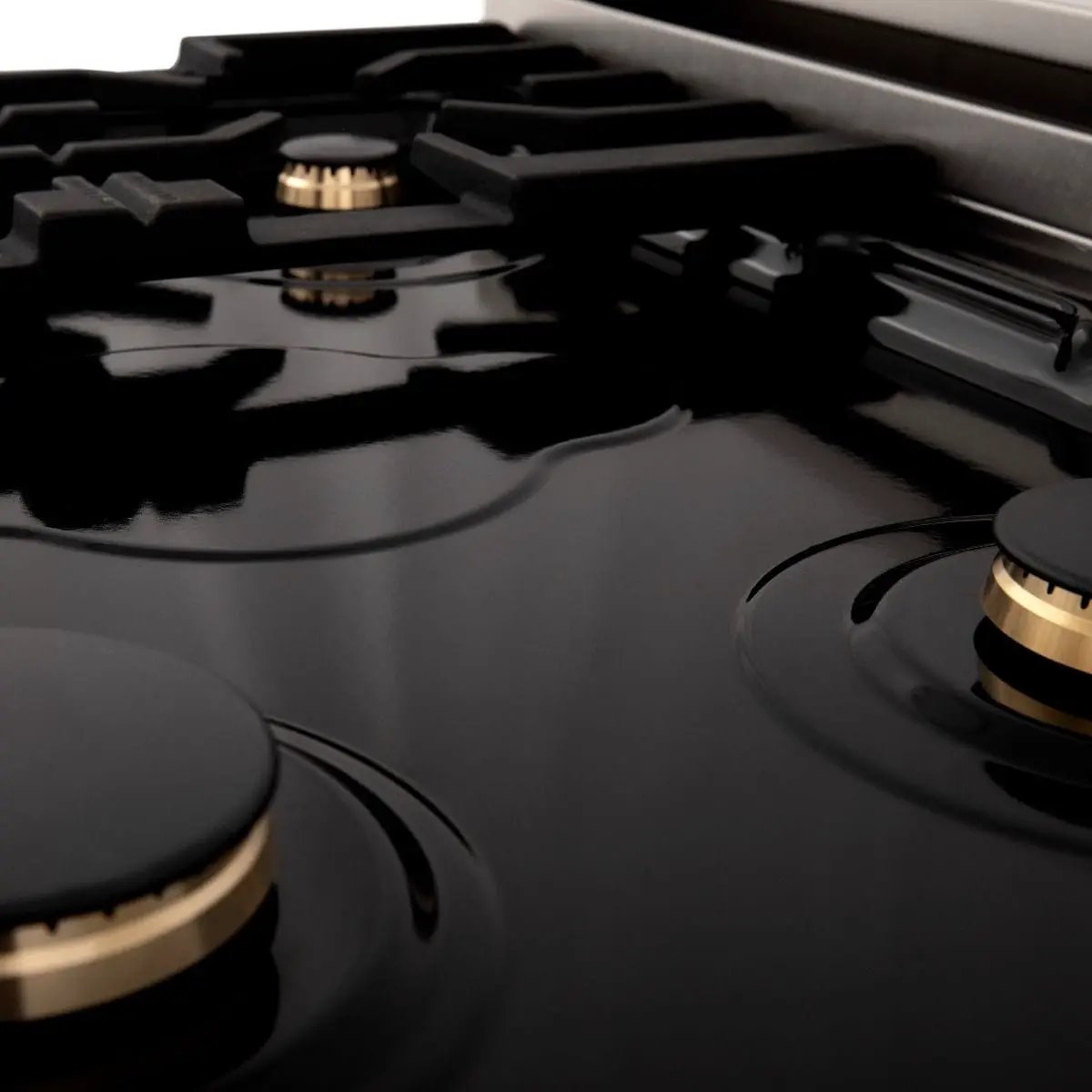 ZLINE 30" Dual Fuel Oven Range, Stainless Steel, Brass Burners, RA-BR-30 by Farmhouse Kitchen and Bath