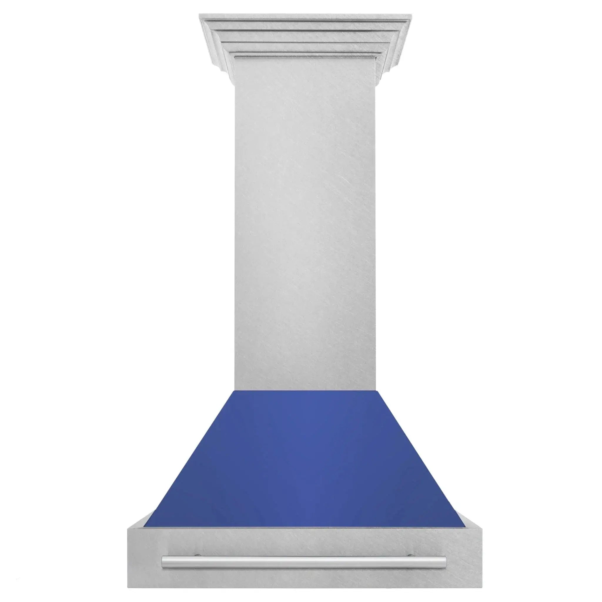 ZLINE 30" DuraSnow® Stainless Steel Range Hood with Color Shell Options 8654SNX-BM-30 by Farmhouse Kitchen and Bath