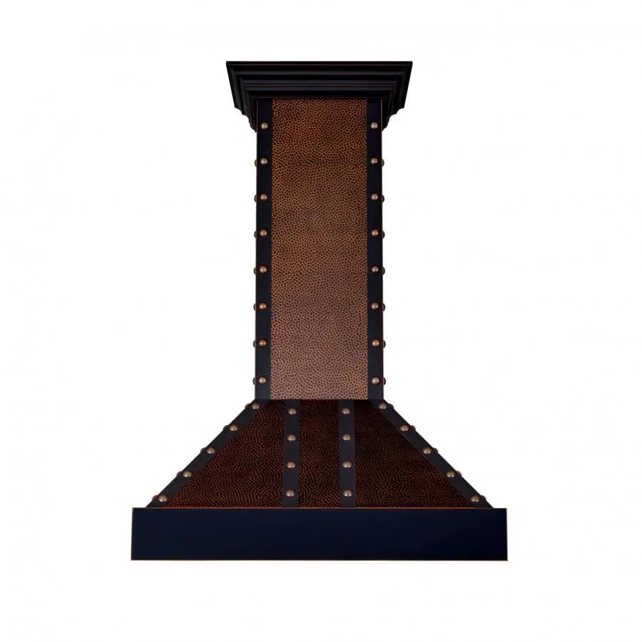 ZLINE 30" Hand-Hammered Copper Finish Wall Range Hood, 655-HBBBB-30 by Farmhouse Kitchen and Bath