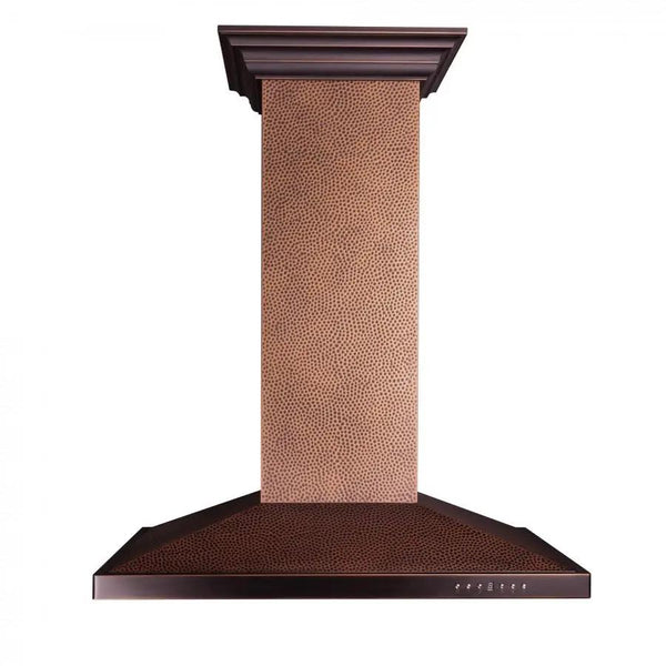 ZLINE 30" Hand Hammered Copper Island Range Hood, 8GL2Hi-30, photo 2 of 6