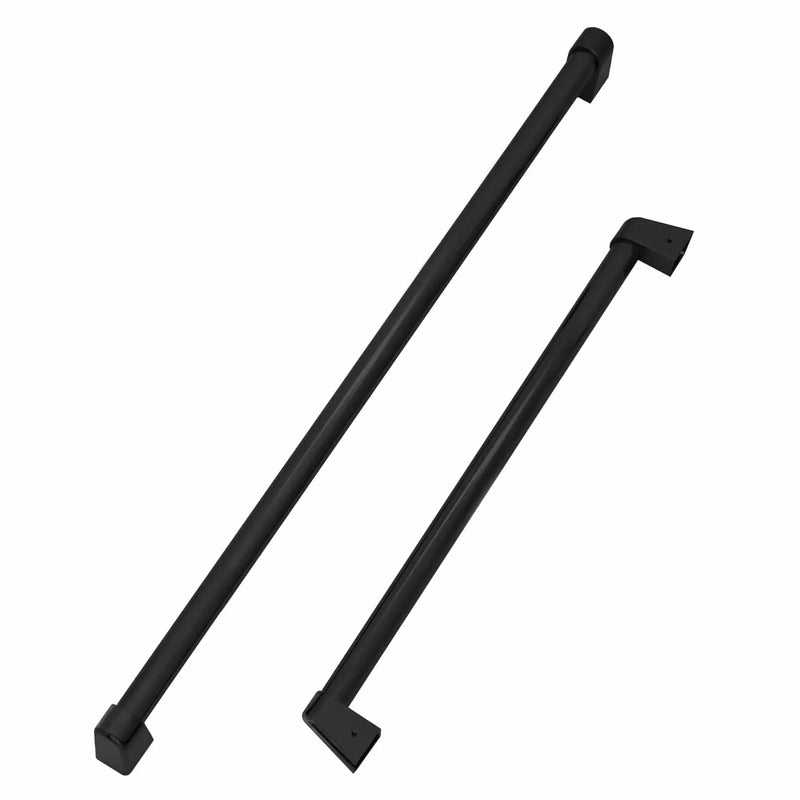 ZLINE 30 In. Autograph Edition Matte Black Handle Set for Built in Refrigerators (2 Handles) (RBIVHZ-MB-30) by Farmhouse Kitchen and Bath