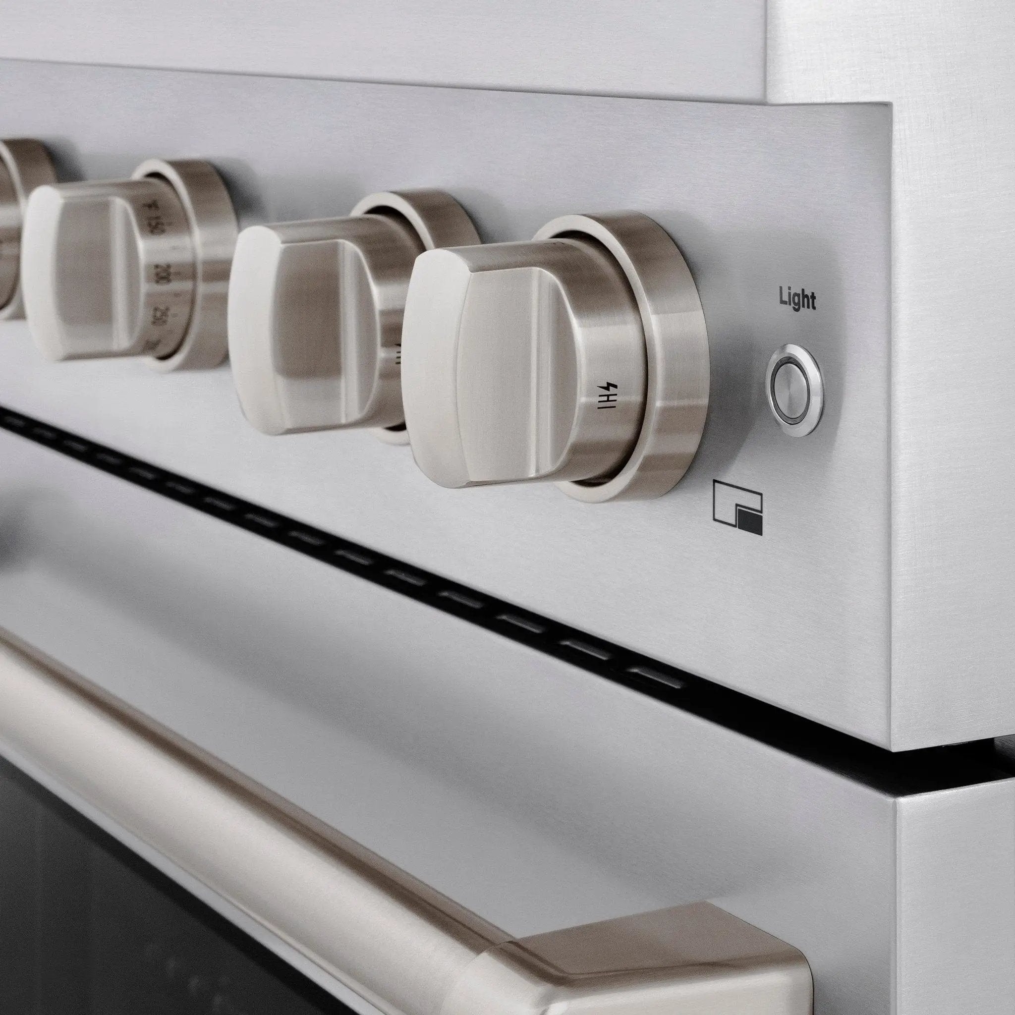ZLINE 30 In. Gas Range, Stainless Steel w/ Brass Burners, SGR-BR-30 by Farmhouse Kitchen and Bath