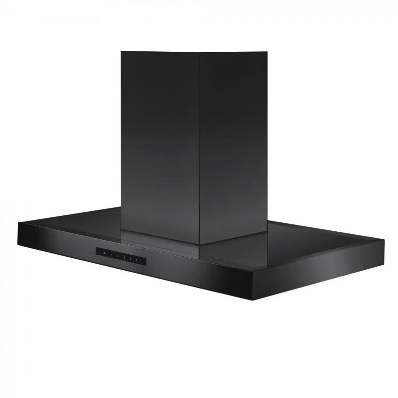 ZLINE 30" Island Mount Range Hood in Black Stainless Steel (BSKE2iN-30) by Farmhouse Kitchen and Bath