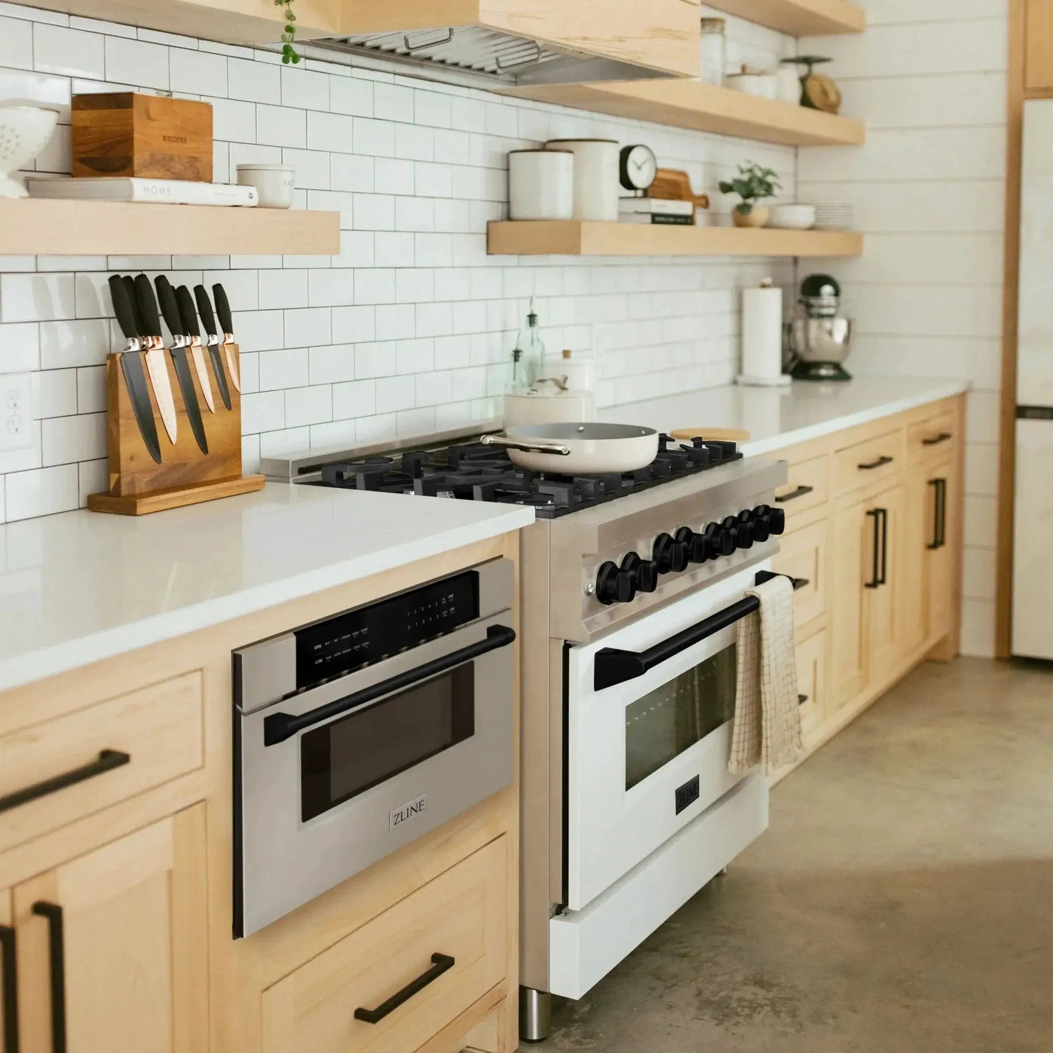 ZLINE 30" Microwave Drawer, Stainless Steel, Black MWDZ-30-MB by Farmhouse Kitchen and Bath