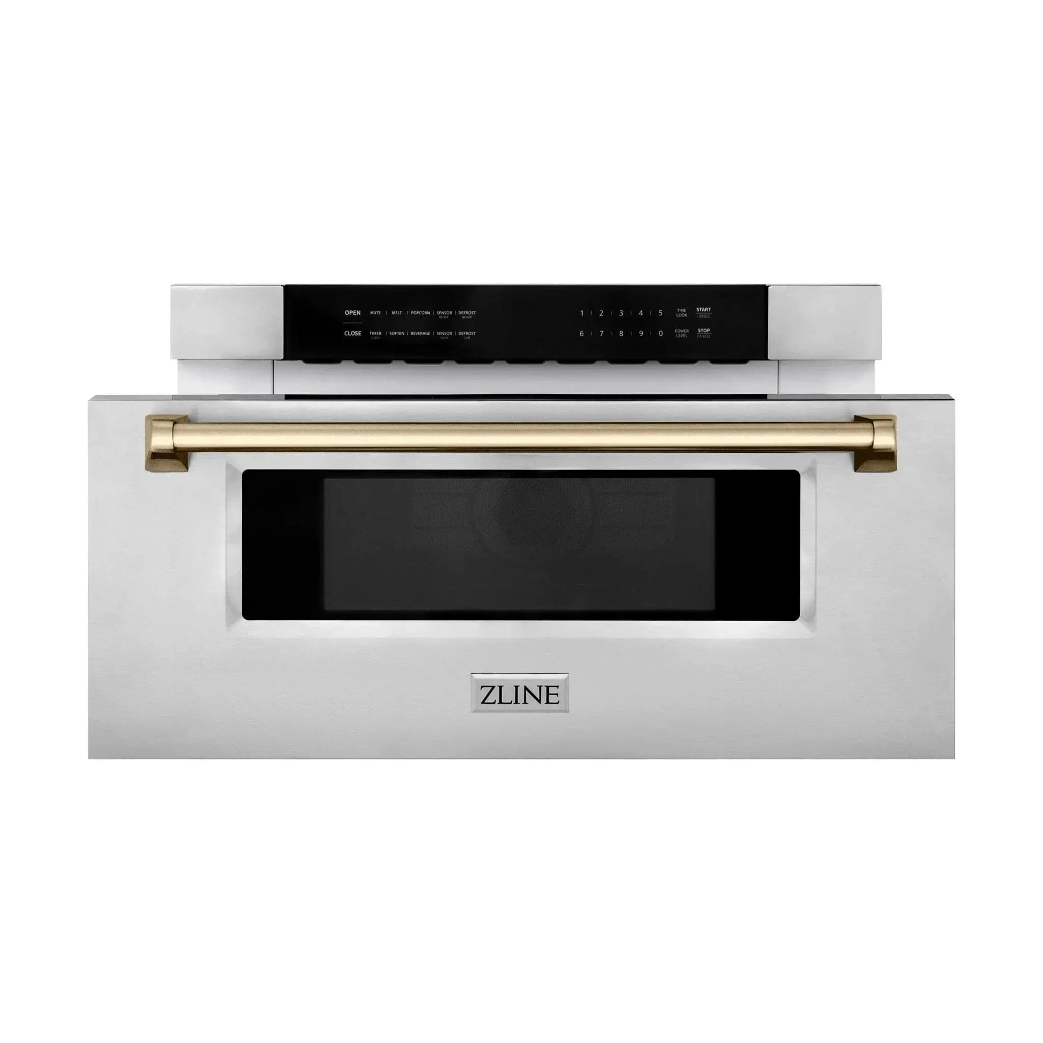ZLINE 30" Microwave Drawer, Stainless Steel, Bronze MWDZ-30-CB by Farmhouse Kitchen and Bath