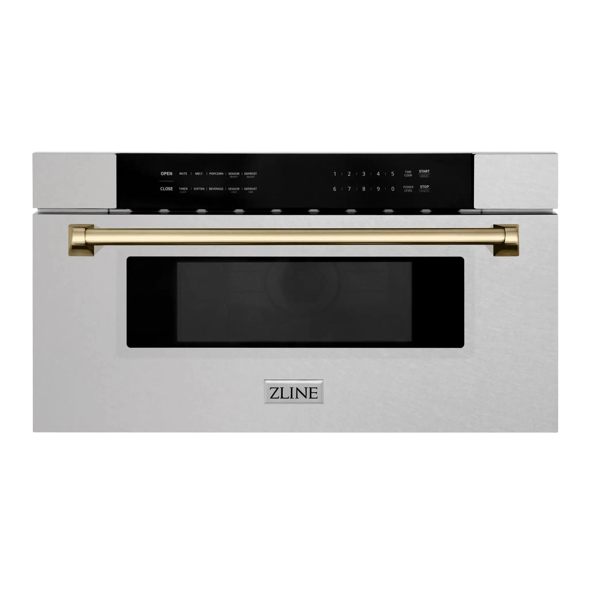 ZLINE 30" Microwave Drawer, Stainless Steel, Bronze MWDZ-30-SS-CB by Farmhouse Kitchen and Bath