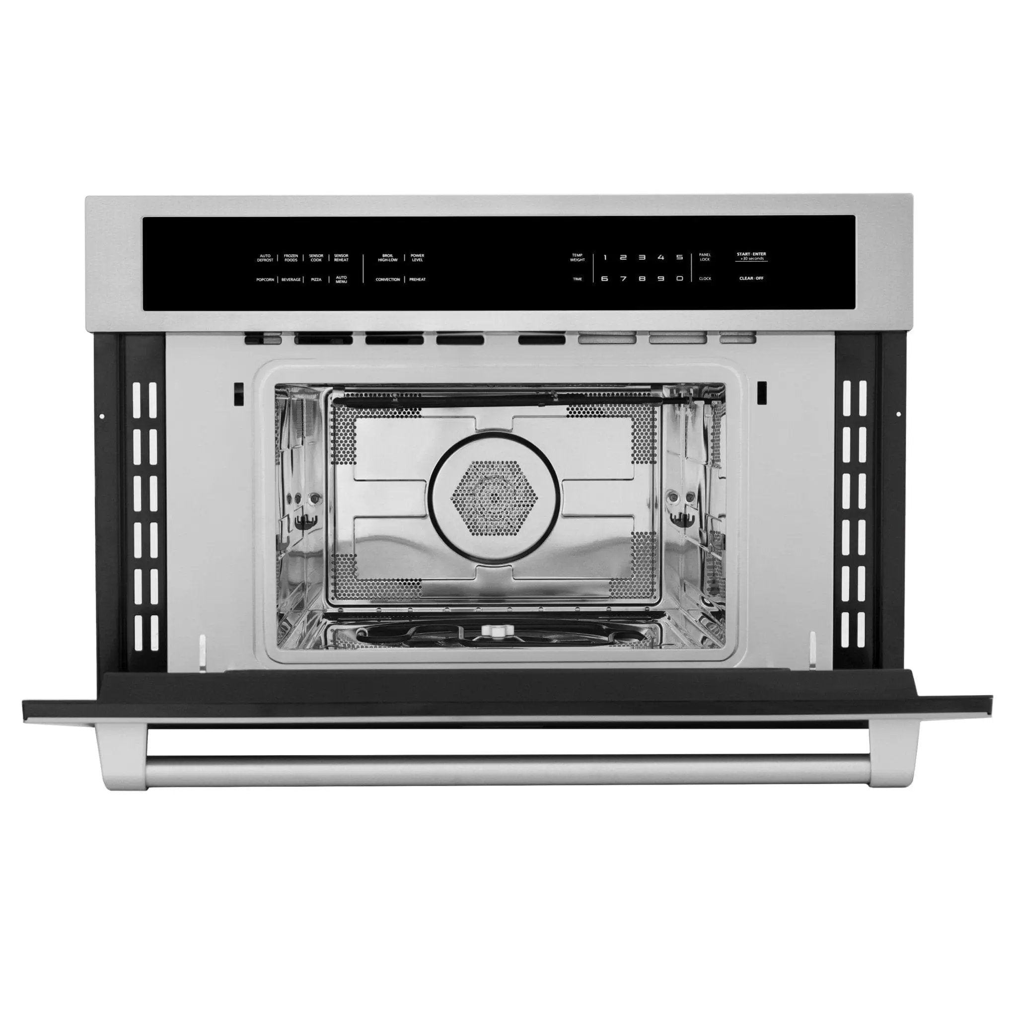ZLINE 30" Microwave Wall Oven, DuraSnow Stainless MWO-30-SS by Farmhouse Kitchen and Bath