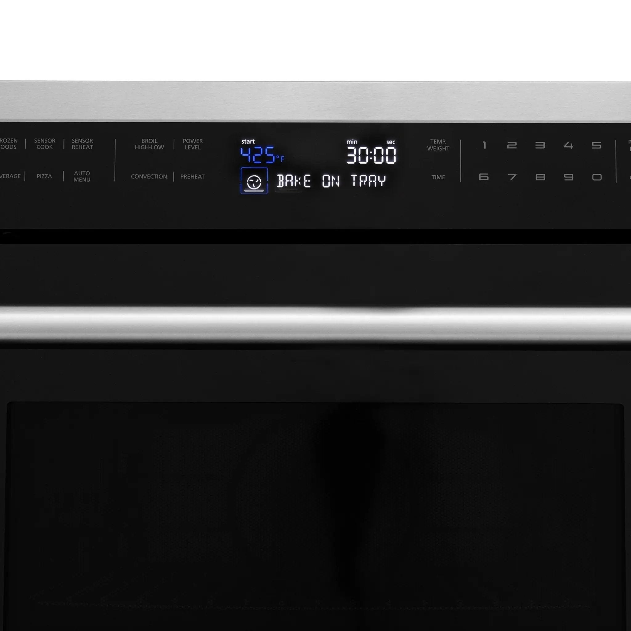 ZLINE 30" Microwave Wall Oven, DuraSnow Stainless MWO-30-SS by Farmhouse Kitchen and Bath