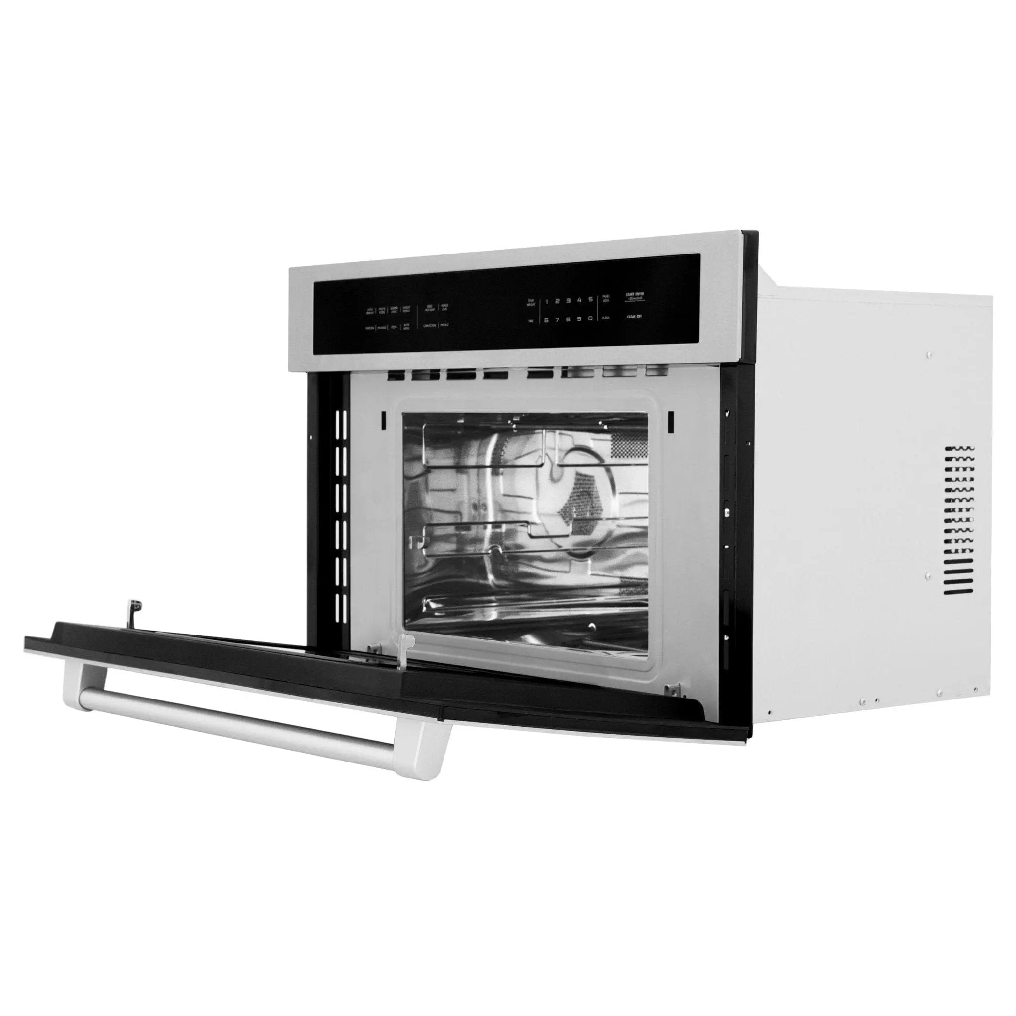 ZLINE 30" Microwave Wall Oven, DuraSnow Stainless MWO-30-SS by Farmhouse Kitchen and Bath