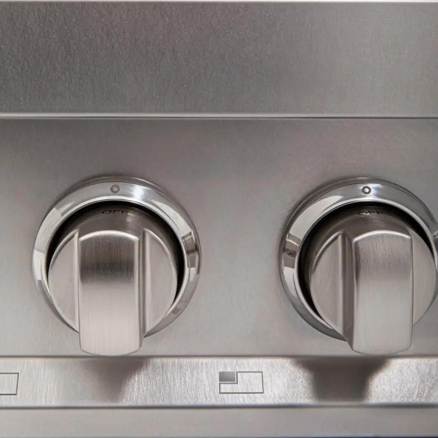 ZLINE 30" Porcelain Rangetop, DuraSnow, Stainless Steel, RTS-30 by Farmhouse Kitchen and Bath