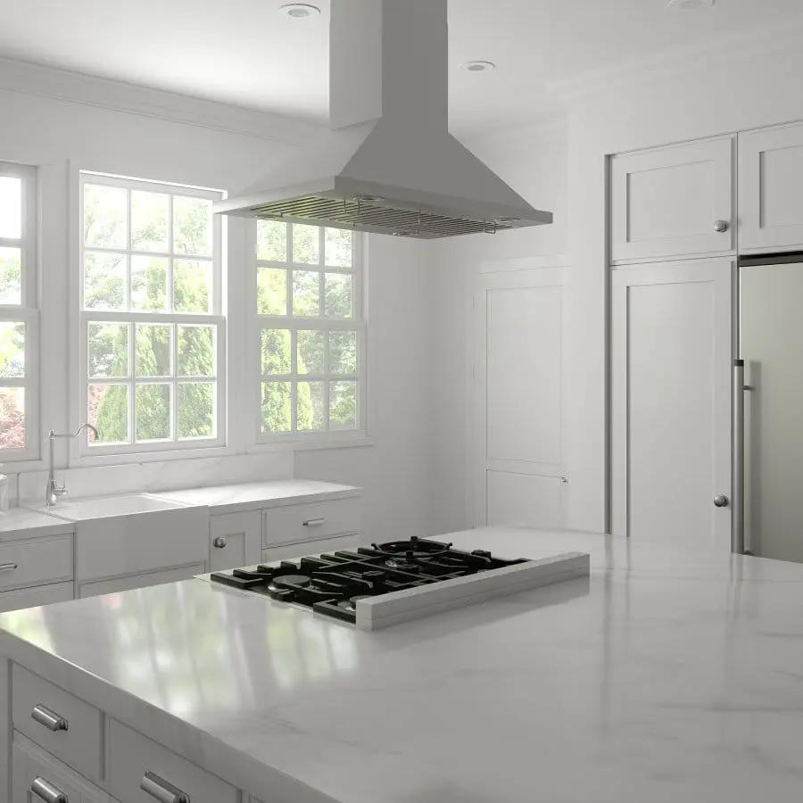 ZLINE 30" Porcelain Rangetop, DuraSnow, Stainless Steel, RTS-30 by Farmhouse Kitchen and Bath