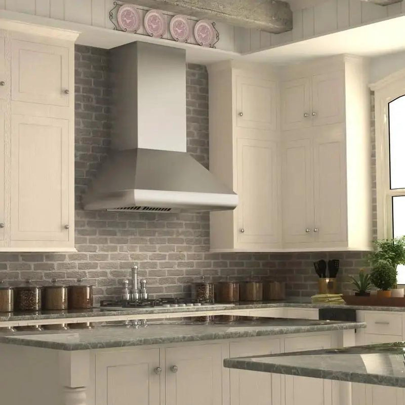 ZLINE 30" Professional Series Stainless Steel Wall Range Hood, 687-30 by Farmhouse Kitchen and Bath