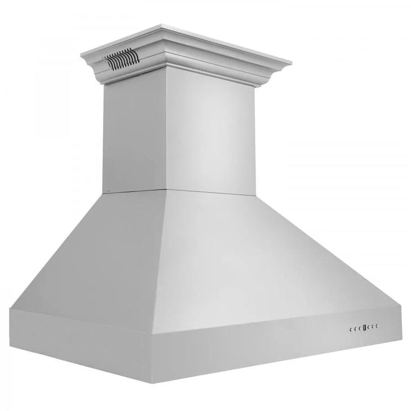 ZLINE 30" Professional Wall Range Hood, Built-in CrownSound® Bluetooth Speakers, 667CRN-BT-30 by Farmhouse Kitchen and Bath