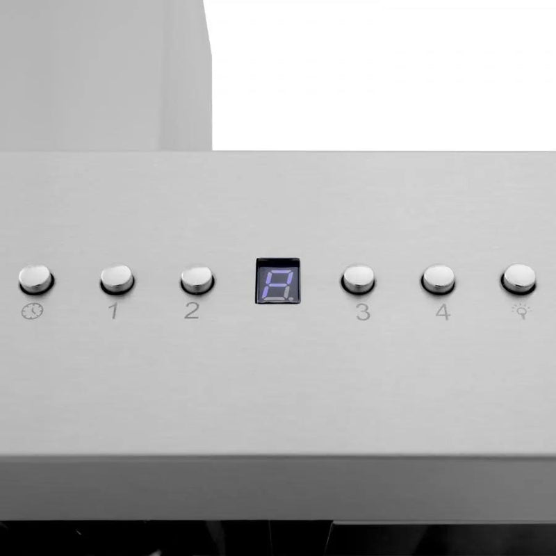 ZLINE 30" Professional Wall Range Hood, Built-in CrownSound® Bluetooth Speakers, 667CRN-BT-30 by Farmhouse Kitchen and Bath