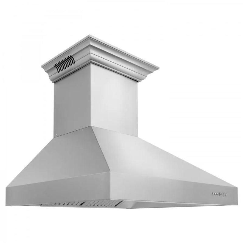 ZLINE 30" Professional Wall Range Hood, Built-in CrownSound® Bluetooth Speakers, 697CRN-BT-30 by Farmhouse Kitchen and Bath