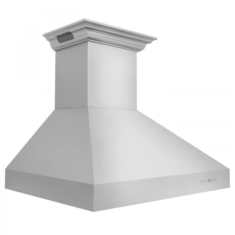 ZLINE 30" Professional Wall Range Hood, Built-in CrownSound® Bluetooth Speakers, 697CRN-BT-30 by Farmhouse Kitchen and Bath