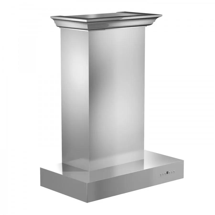 ZLINE 30" Professional Wall Range Hood, Stainless Steel, KECOMCRN-30 by Farmhouse Kitchen and Bath
