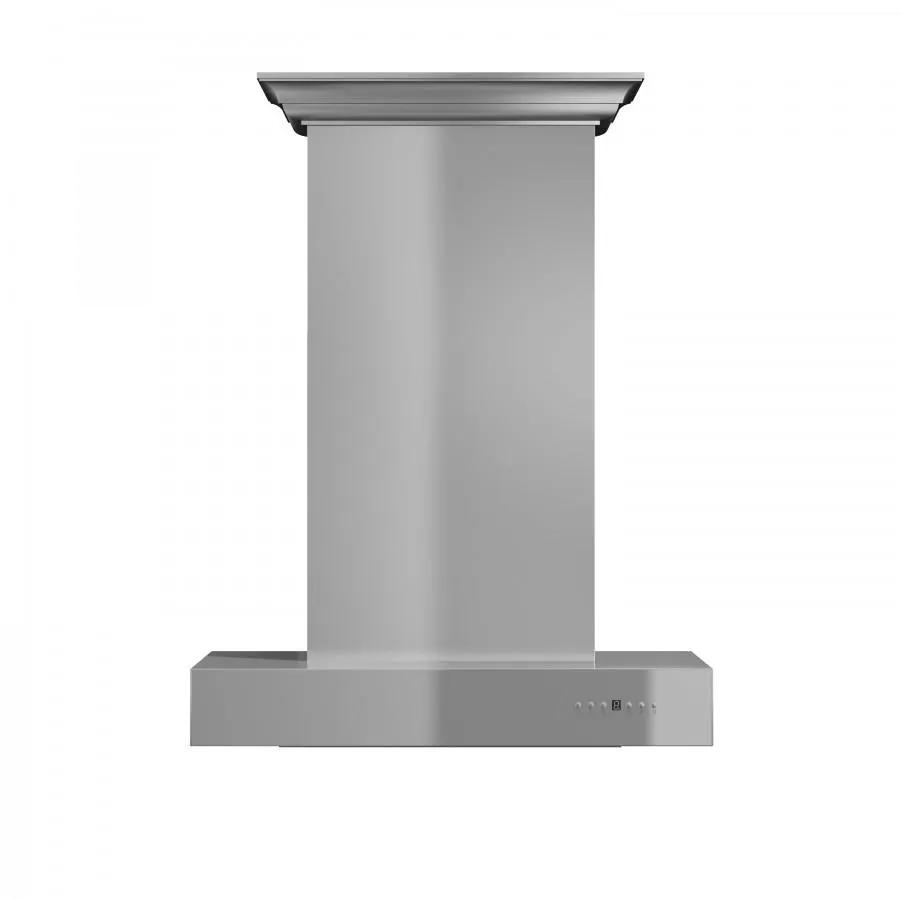ZLINE 30" Professional Wall Range Hood, Stainless Steel, KECOMCRN-30 by Farmhouse Kitchen and Bath