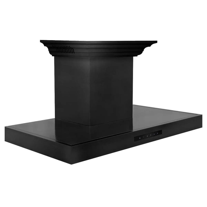ZLINE 30" Range Hood, Black Stainless Steel, Speakers, BSKENCRN-BT-30 by Farmhouse Kitchen and Bath