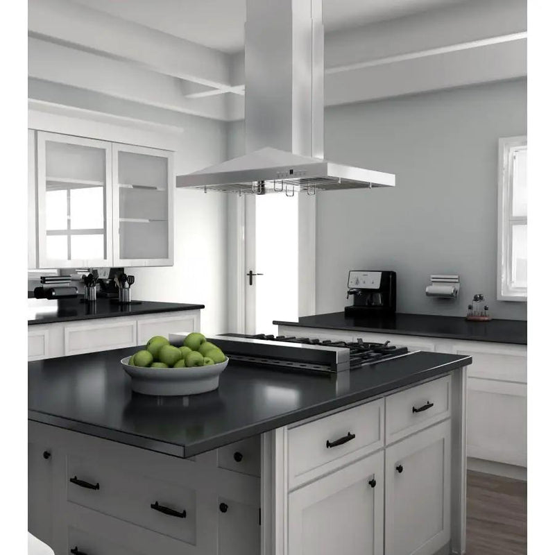 ZLINE 30" Stainless Steel Island Range Hood, GL1i-30 by Farmhouse Kitchen and Bath