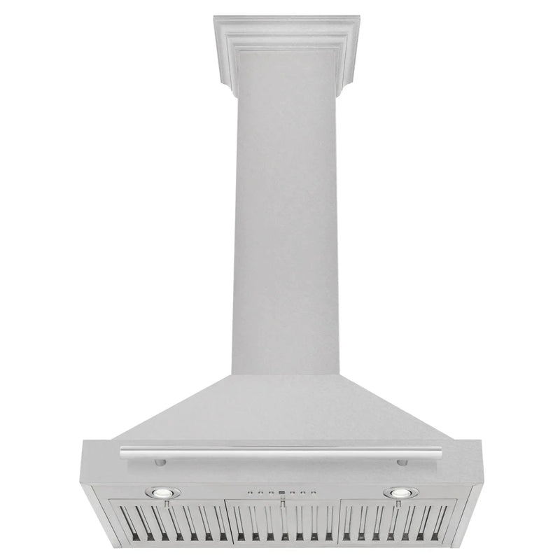ZLINE 30" Stainless Steel Range Hood, Stainless Steel Handle KB4SNX-30 by Farmhouse Kitchen and Bath