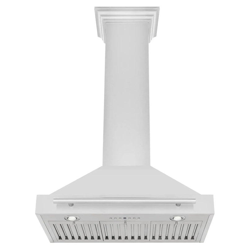 ZLINE 30" Stainless Steel Range Hood with Stainless Steel Handle KB4STX-30 by Farmhouse Kitchen and Bath