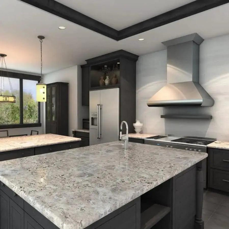 ZLINE 30" Stainless Steel Wall Range Hood, 587-30 by Farmhouse Kitchen and Bath