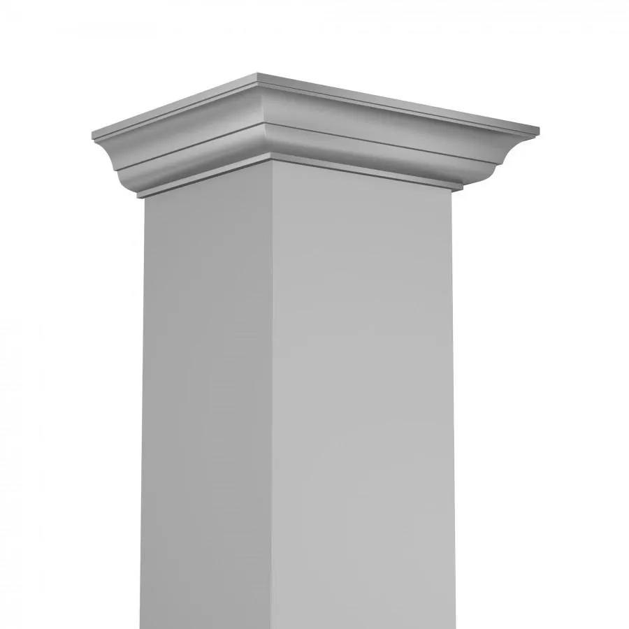 ZLINE 30" Stainless Steel Wall Range Hood, Crown Molding, KBCRN-30 by Farmhouse Kitchen and Bath