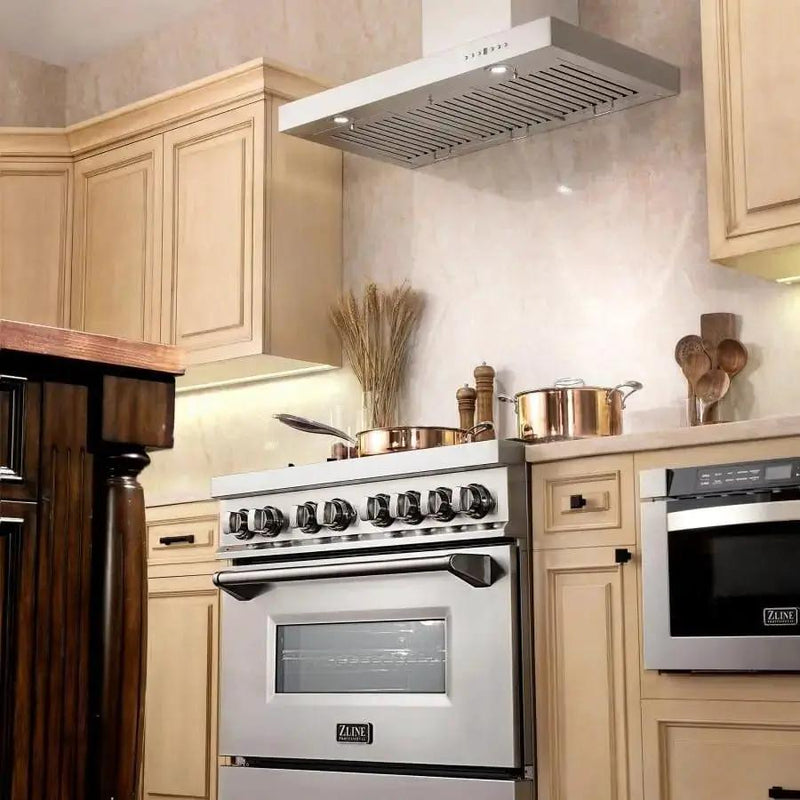 ZLINE 30" Stainless Steel Wall Range Hood KE-30 by Farmhouse Kitchen and Bath