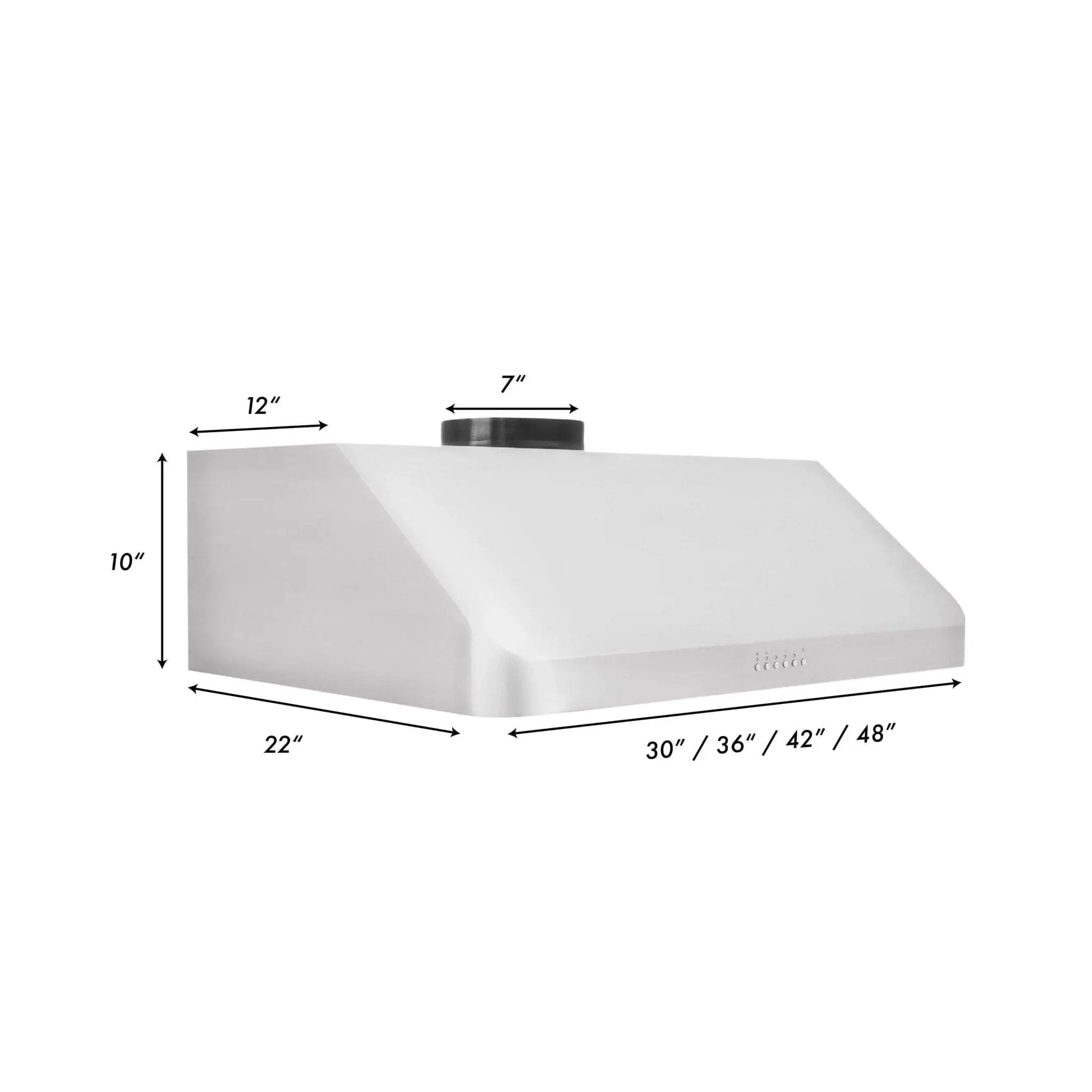ZLINE 30" Under Cabinet Stainless Steel Range Hood 623-30 by Farmhouse Kitchen and Bath
