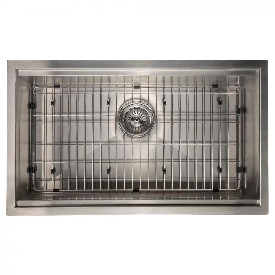 ZLINE 30" Undermount Single Bowl Ledge Sink Stainless Steel, SLS-30S by Farmhouse Kitchen and Bath