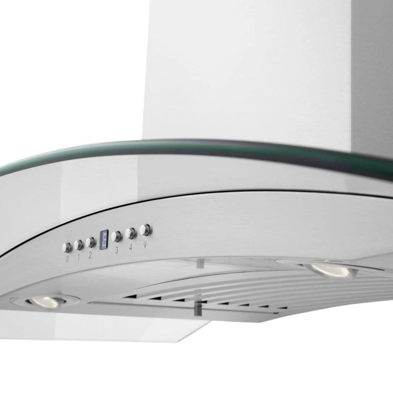 ZLINE 30" Wall Mount Range Hood, Bluetooth Speakers, KN4CRN-BT-30 by Farmhouse Kitchen and Bath